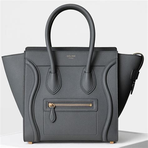 shoulder luggage celine|celine micro luggage tote price.